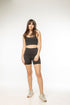BIRDIESHINE - OH SO SUMMER HOT SHORTS BLACK SHORT BICYCLE SHORTS